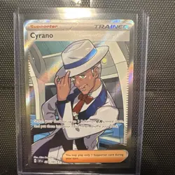 Pokemon TCG Cyrano Holo Ultra Rare Card 230/191SV08 Surging Sparks - Image 1