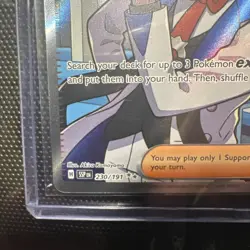 Pokemon TCG Cyrano Holo Ultra Rare Card 230/191SV08 Surging Sparks - Image 2