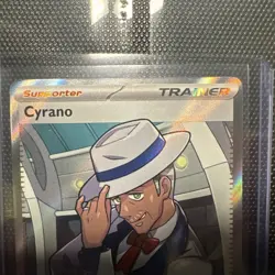 Pokemon TCG Cyrano Holo Ultra Rare Card 230/191SV08 Surging Sparks - Image 3