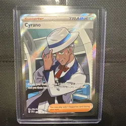 Pokemon TCG Cyrano Holo Ultra Rare Card 230/191SV08 Surging Sparks - Image 4
