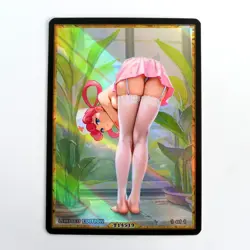 NURSE JOY Waifu Anime Card LIMITED 1/1 Custom TCG Holo T14519 - Image 1