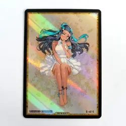 NESSA Waifu Anime Card LIMITED 1/1 Custom TCG Holo Goddess Story ACG T14517 - Image 1