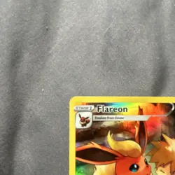 Pokemon Flareon TG01/TG30 Ultra Rare Full Art Holo Trainer Gallery Card - Image 3