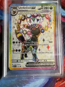 PSA 8 Umbreon ex SVP176 Sv: Scarlet & Violet Promo Cards Holo - Image 2