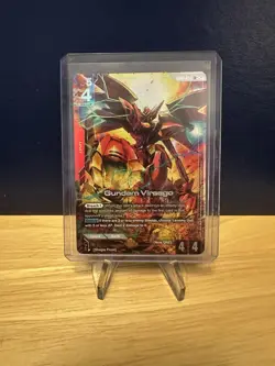 Gundam TCG Card Game Dual Impact GD02-055 LR+ Gundam Virsago Alt Art NM Rare - Image 1