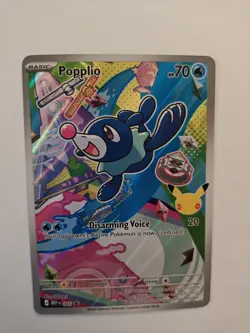 Pokemon Popplio Full Illustration Rare Promo card 045🔥Near Mint or better🔥 - Image 4