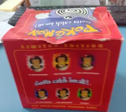 1999 Burger King Pokemon Poliwhirl 23K Gold Card Poke Ball w/ Box Complete #61 - Image 3