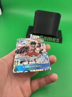 Monkey D. Luffy Manga Alt Art OP11-118 SEC A Fist of Divine Speed ONE PIECE Card - Image 4