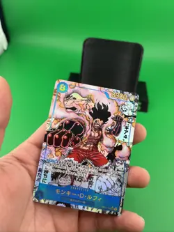 Monkey D. Luffy Manga Alt Art OP11-118 SEC A Fist of Divine Speed ONE PIECE Card - Image 5