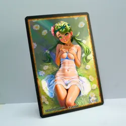 MALLOW Waifu Anime Card LIMITED 1/1 Custom TCG Holo Goddess Story ACG T14508 - Image 2