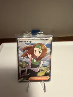 Pokemon TCG Daisy's Help Scarlet & Violet Trainer Holo Ultra Rare Card 195/165 - Image 1