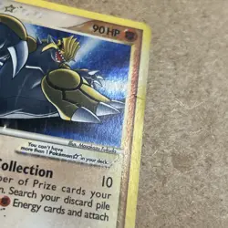 Pokemon Groudon Gold Star Holo Rare Card 111/113 Delta Species - Image 5