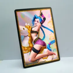 JINX Waifu Anime Card LIMITED 1/1 Custom TCG Holo Goddess Story ACG T14505 - Image 2