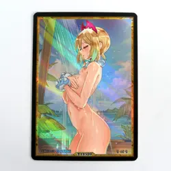 IRIDA Waifu Anime Card LIMITED 1/1 Custom TCG Holo Goddess Story ACG T14500 - Image 1