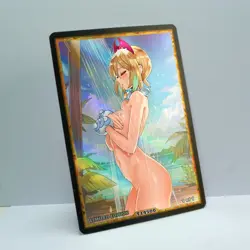 IRIDA Waifu Anime Card LIMITED 1/1 Custom TCG Holo Goddess Story ACG T14500 - Image 2