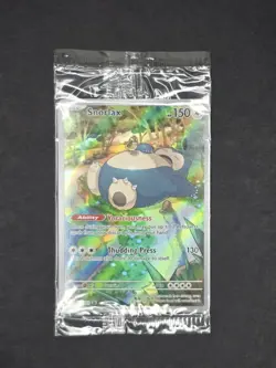 Snorlax 051 Sv: Scarlet & Violet Promo Cards Holo (SEALED) - Image 2