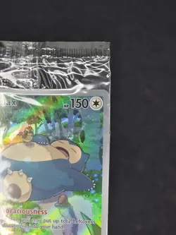 Snorlax 051 Sv: Scarlet & Violet Promo Cards Holo (SEALED) - Image 4