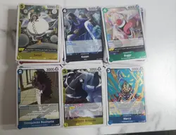One Piece tcg Card Game 450 Cards Collection Mixed Lot w FOILS Included ENG - Image 2