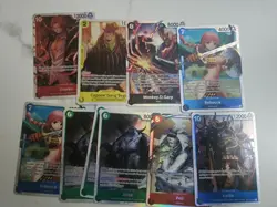 One Piece tcg Card Game 450 Cards Collection Mixed Lot w FOILS Included ENG - Image 3