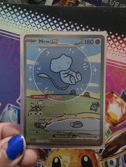 Pokemon TCG Bubble Mew EX Paldean Fates 232/091 Special Illustration Rare Card - Image 1