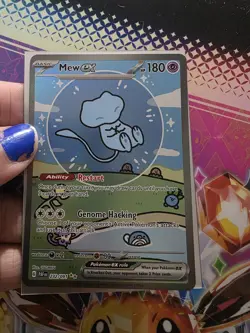 Pokemon TCG Bubble Mew EX Paldean Fates 232/091 Special Illustration Rare Card - Image 3