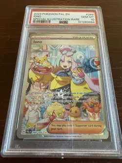 PSA 10 Iono 269/193 PAL Paldea Evolved English 2023 Pokemon Card - Image 1