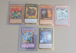 Vintage 1996 Yu-Gi-Oh Foil Trading Cards Lot of 6 Kazuki Takahashi - SHIPS FREE - Image 1