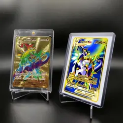 Arceus VMAX Pokemon Metal Game Cards Collectible Trading Single Cartoon Cards - Image 1