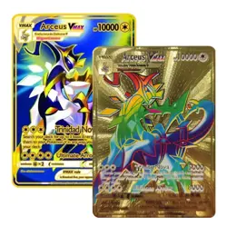 Arceus VMAX Pokemon Metal Game Cards Collectible Trading Single Cartoon Cards - Image 3