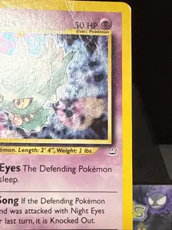 Pokemon Card Misdreavus 11/64 Holo Rare Neo Revelation Set Played - Image 3