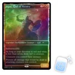 FOIL IROAS, GOD OF VICTORY Secret Lair Magic MTG MINT CARD - Image 1