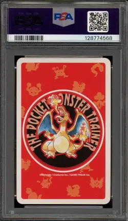 Pokemon Flareon 9 of Clubs Red Playing Cards #136 PSA 10 Gem Mint - Image 2