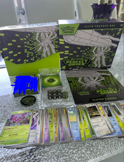Opened Perfect Order Elite Trainer Box With 1000+ Cards Bulk - Pokemon Cards - Image 1