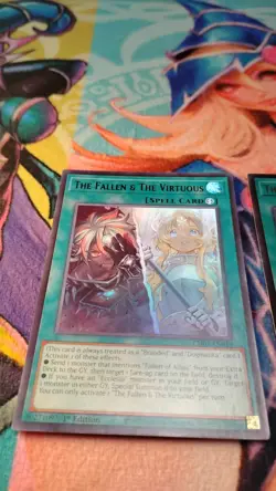 Konami The Fallen & The Virtuous Spell Card Foil 1st Ed CH01-EN019 Lot of 3 - Image 3