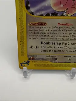 Pokemon Card - Clefable Expedition 41/165 Rare Non-Holo - Image 5