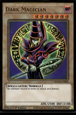 Dark Magician MGED-EN002 Maximum Gold: El Dorado Yugioh Card - Image 1