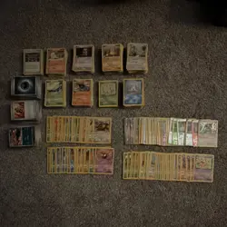 Pokemon Bulk Lot 600+ Cards – Vintage Base/Jungle/Fossil + Holos & Reverse Holos - Image 1