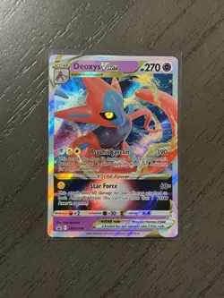 Deoxys VSTAR SWSH: Sword & Shield Promo Cards SWSH268 NM Pokemon TCG - Image 1