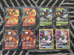 Pokemon Brilliant Stars 28 Card NM Lot V VMAX Arceus Charizard WhimsicottA 636996769661 - Image 3