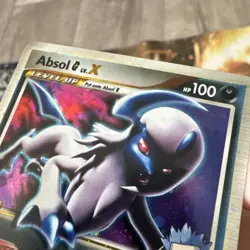 Pokemon TCG Absol G LV.X Holo Card Supreme Victors Ultra Rare 141/147 - Image 3