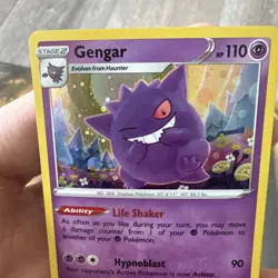 Gengar SWSH052 Holofoil SWSH: Sword & Shield Promo Cards NM - Image 4