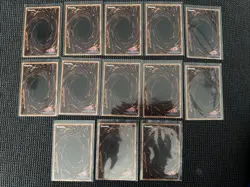 QUARTER CENTURY SECRET RARE YUGIOH 13 CARD LOT MINT JAPANESE ART COLLECTION!!! - Image 4