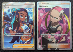 Pokemon TCG Lot Of 4 Secret Rare Full Art Trainer Cards Nessa,Bea,Oleana, NM - Image 3