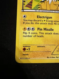 Jolteon BW91 Holo Rare Black and White Promo Pokemon TCG Card - Image 2