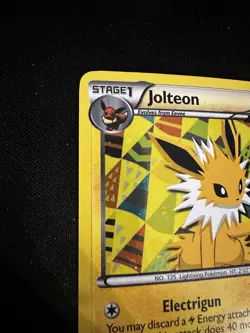 Jolteon BW91 Holo Rare Black and White Promo Pokemon TCG Card - Image 3