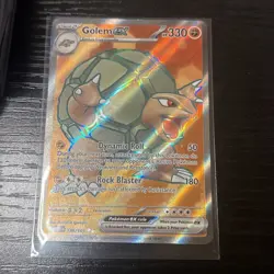 Pokemon card Lot 5 English IR AR Golem Vulpix Lugia V Regieleki Zamazenta Mint - Image 3