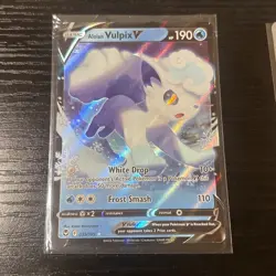 Pokemon card Lot 5 English IR AR Golem Vulpix Lugia V Regieleki Zamazenta Mint - Image 4