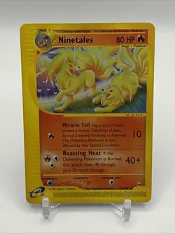 Pokemon Aquapolis 25/147 Ninetales Pokemon Card - Image 1