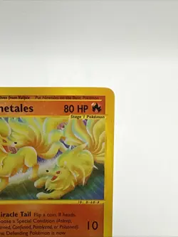 Pokemon Aquapolis 25/147 Ninetales Pokemon Card - Image 3