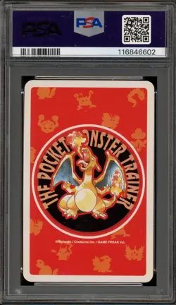 Pokemon Gengar 6 of Spades Pokemon Red Playing Cards #094A PSA 10 Gem Mint - Image 2